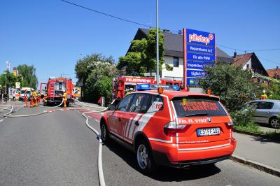 Filderstadt-Bernhausen: Wohnungsvollbrand fordert 3 Verletzte
